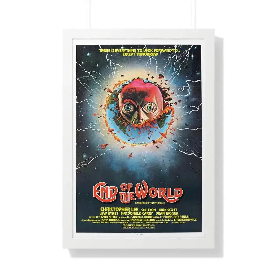 END OF THE WORLD 1977 - Framed Movie Poster - The Sticker Space