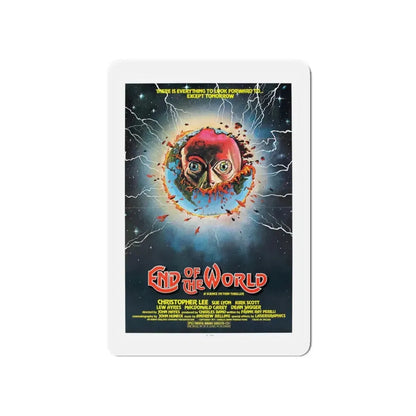 END OF THE WORLD 1977 Movie Poster - Refrigerator Magnet 5 Inch - The Sticker Space