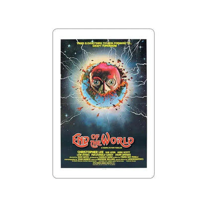 END OF THE WORLD 1977 Movie Poster STICKER Vinyl Die-Cut Decal 6 Inch - The Sticker Space