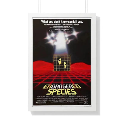 ENDANGERED SPECIES 1982 - Framed Movie Poster - The Sticker Space