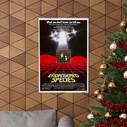 ENDANGERED SPECIES 1982 - Paper Movie Poster-The Sticker Space