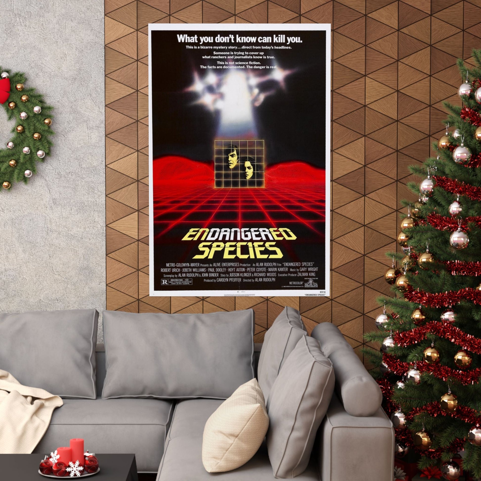 ENDANGERED SPECIES 1982 - Paper Movie Poster-The Sticker Space