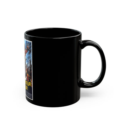 ENDGAME 1983 Movie Poster - Black Coffee Mug-The Sticker Space