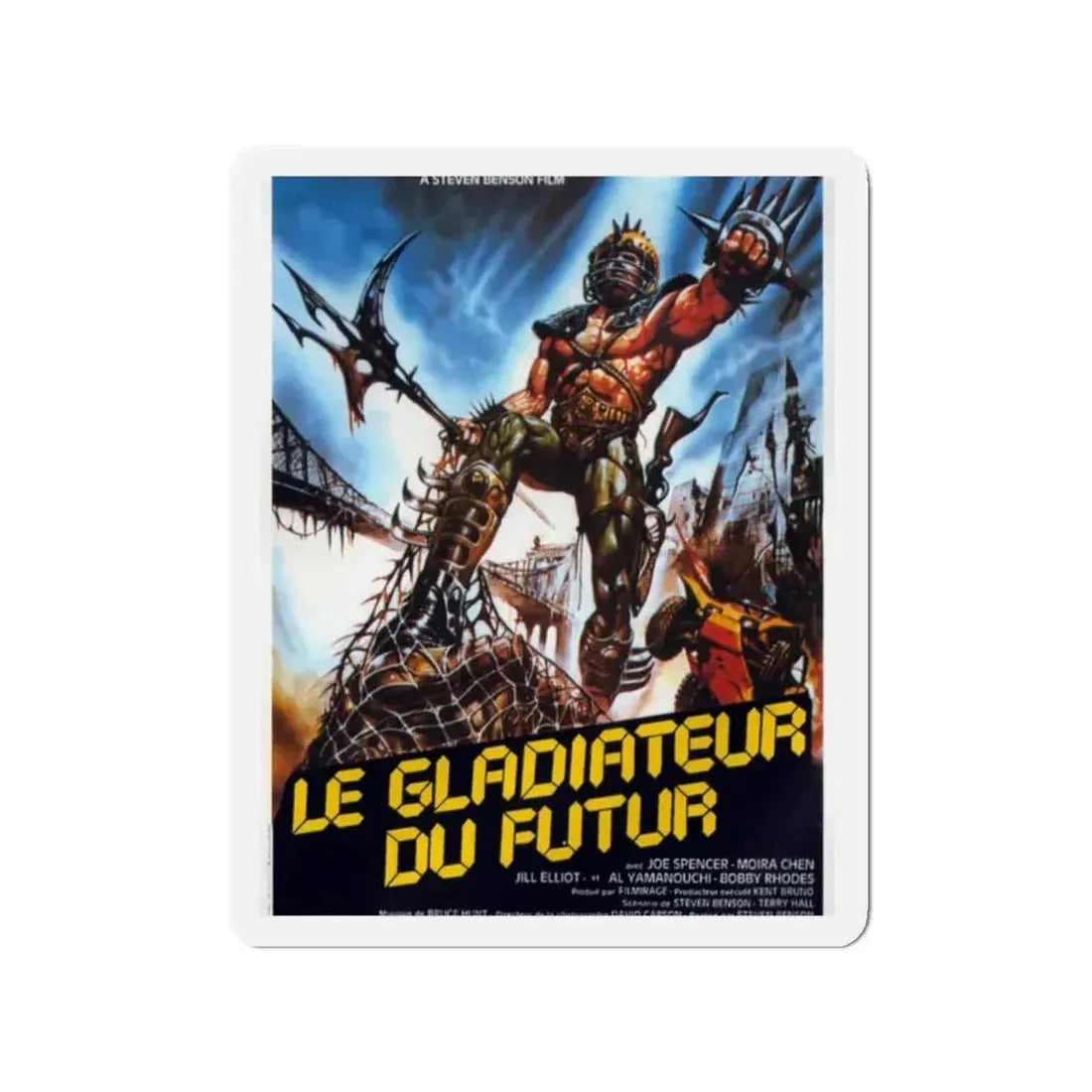 ENDGAME 1983 Movie Poster - Refrigerator Magnet - The Sticker Space