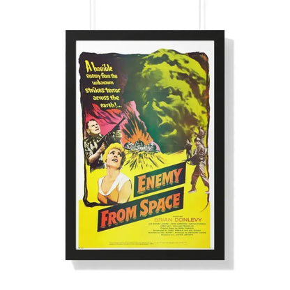 ENEMY FROM SPACE (QUATERMASS 2) 1957 - Framed Movie Poster 20" x 30" Black - The Sticker Space