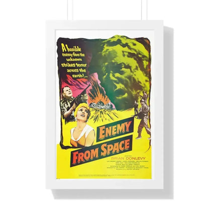 ENEMY FROM SPACE (QUATERMASS 2) 1957 - Framed Movie Poster - The Sticker Space
