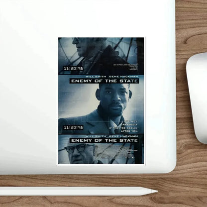Enemy of the State 1998 Movie Poster STICKER Vinyl Die-Cut Decal - The Sticker Space