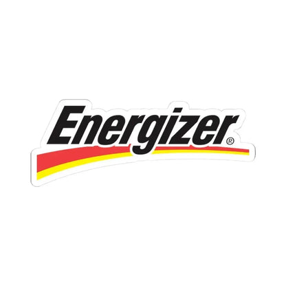 Energizer (Logo) STICKER Vinyl Kiss-Cut Decal 3 Inch White - The Sticker Space