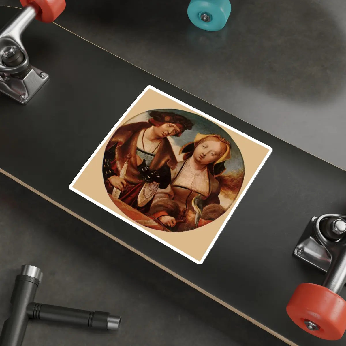 SKU:14570958081411105845 Sticker types:White Shape:Die-Cut Sizes:6" × 6"