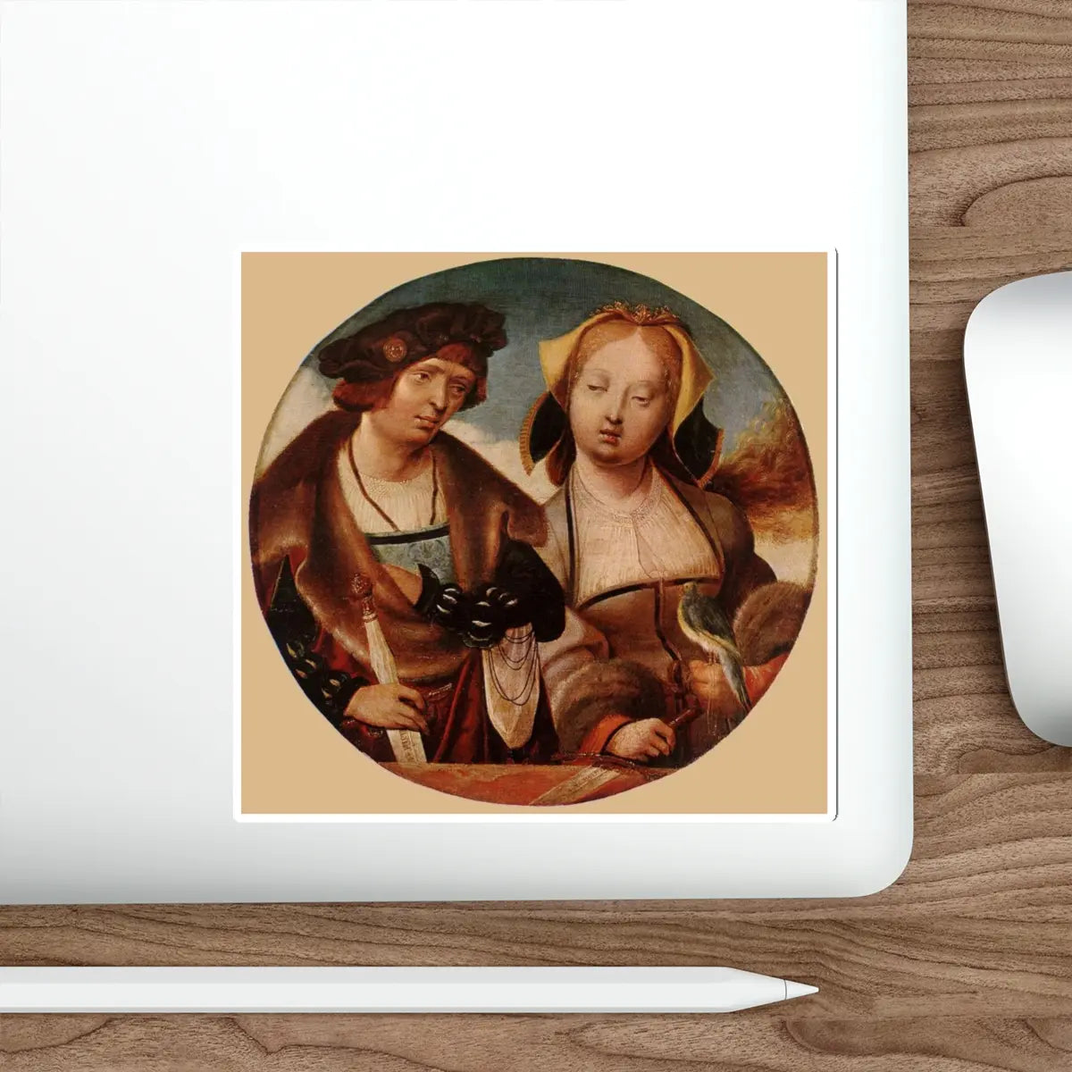 SKU:32912976468980444947 Sticker types:White Shape:Die-Cut Sizes:5" × 5"