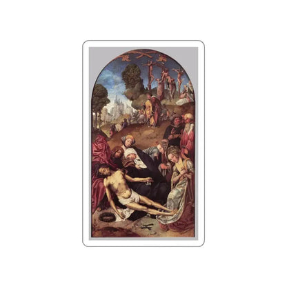 ENGEBRECHTSZ., Cornelis - The Lamentation (Artwork) STICKER Vinyl Die-Cut Decal White Die-Cut 3 Inch - The Sticker Space