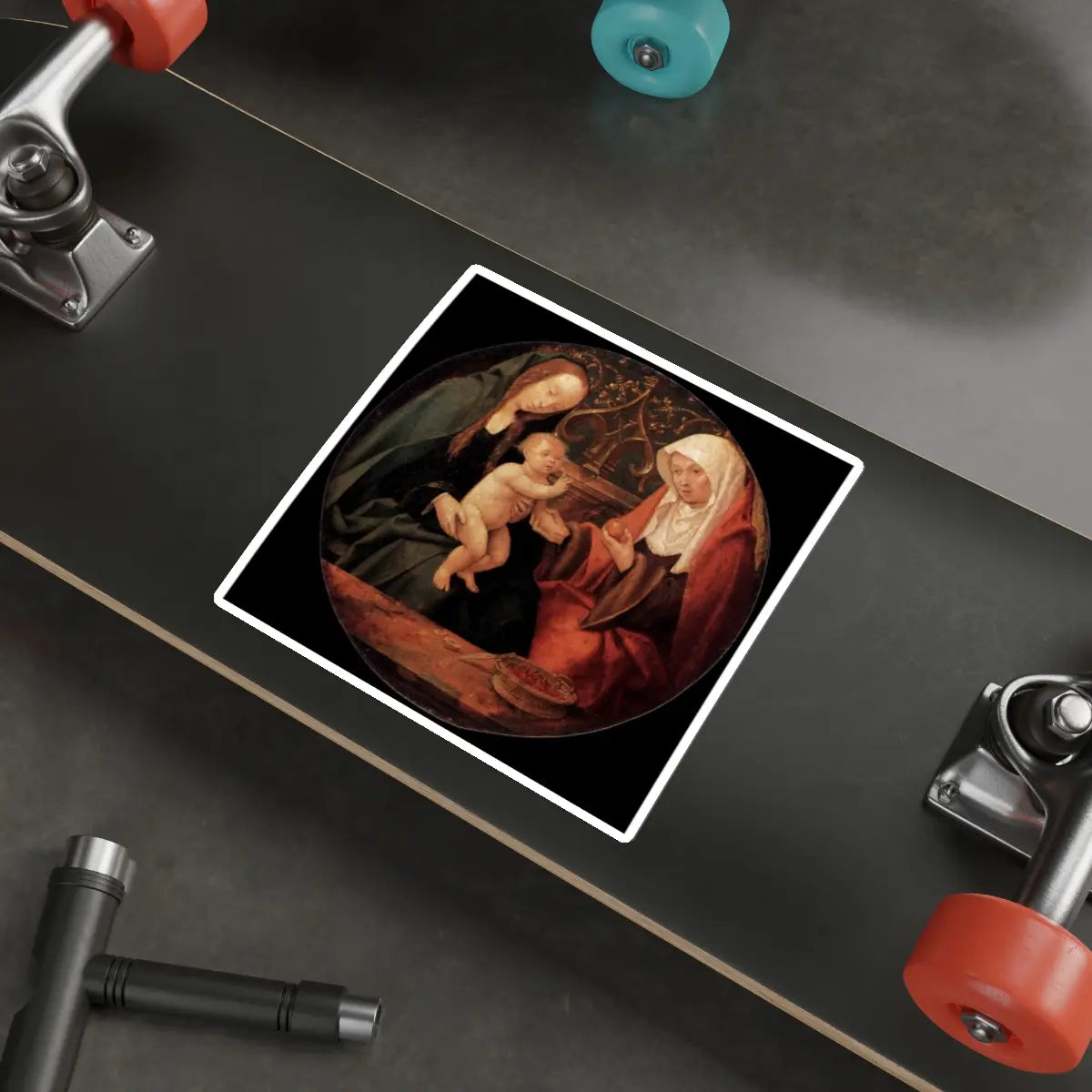 SKU:30859412713479703176 Sticker types:White Shape:Die-Cut Sizes:6" × 6"