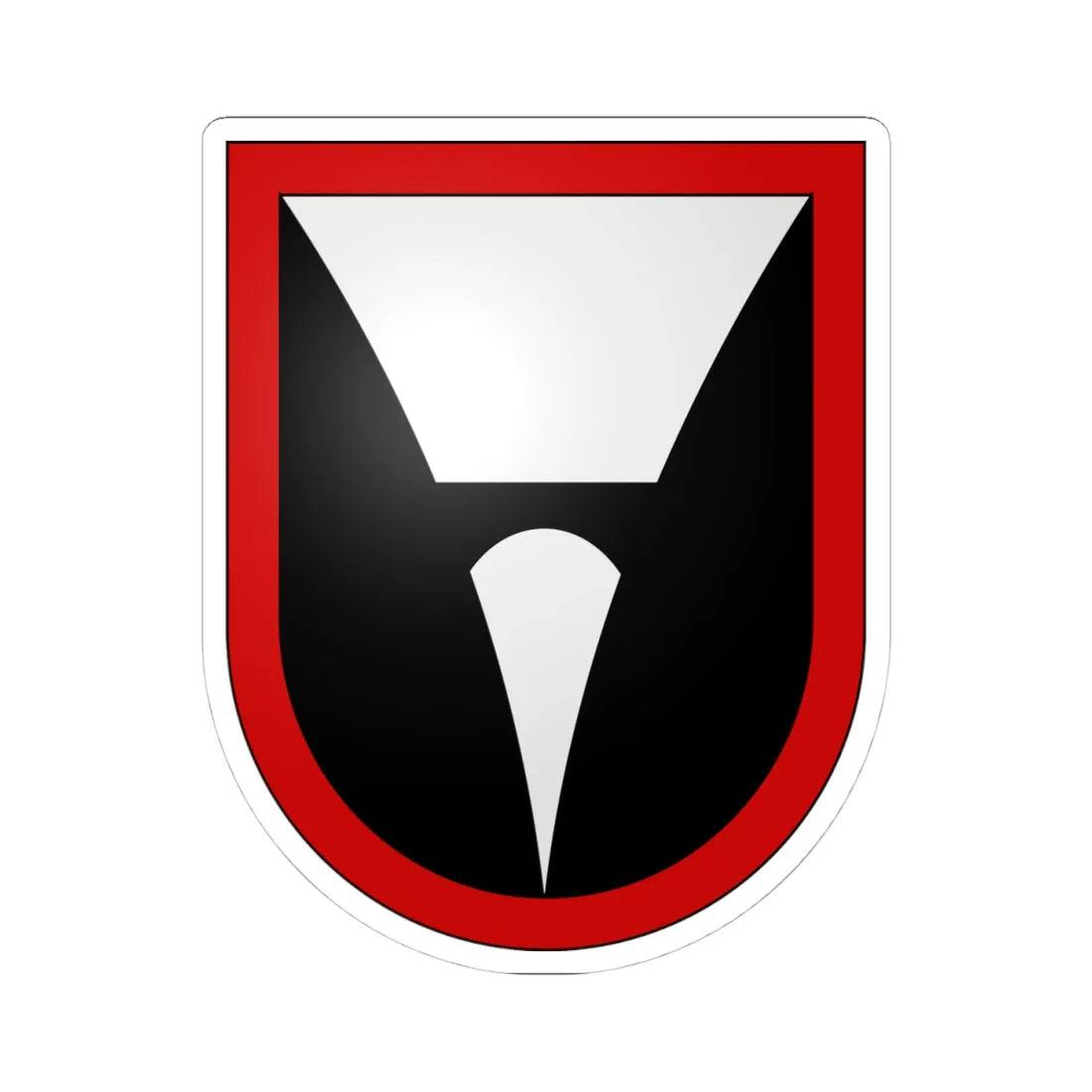 Engi-coat of arms (Switzerland) (Coat of Arms) STICKER Vinyl Kiss-Cut Decal 4 Inch White - The Sticker Space