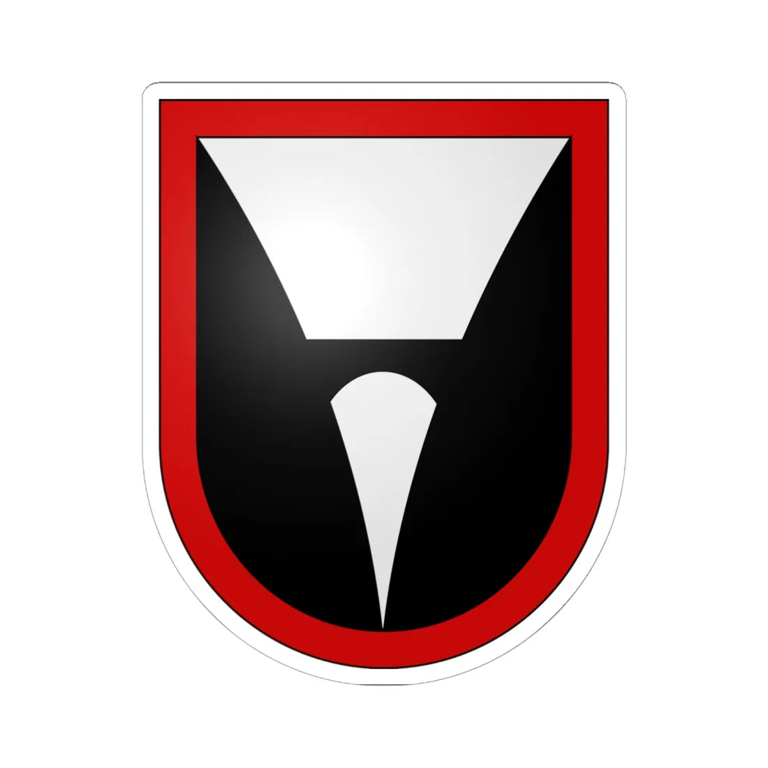 Engi-coat of arms (Switzerland) (Coat of Arms) STICKER Vinyl Kiss-Cut Decal 6 Inch White - The Sticker Space