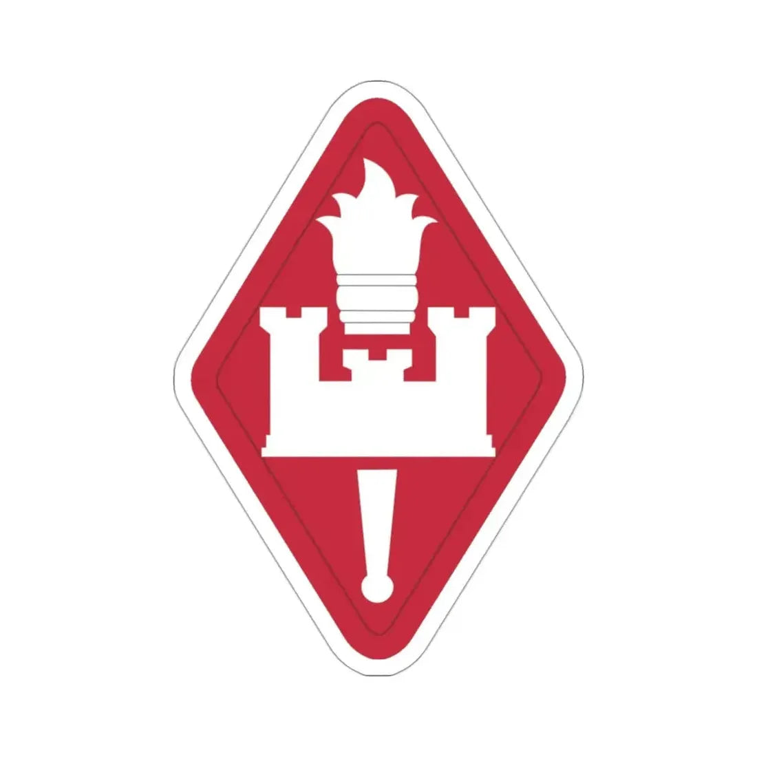 Engineer Center and Fort Leonard Wood and School (U.S. Army) STICKER Vinyl Die-Cut Decal 3 Inch - The Sticker Space