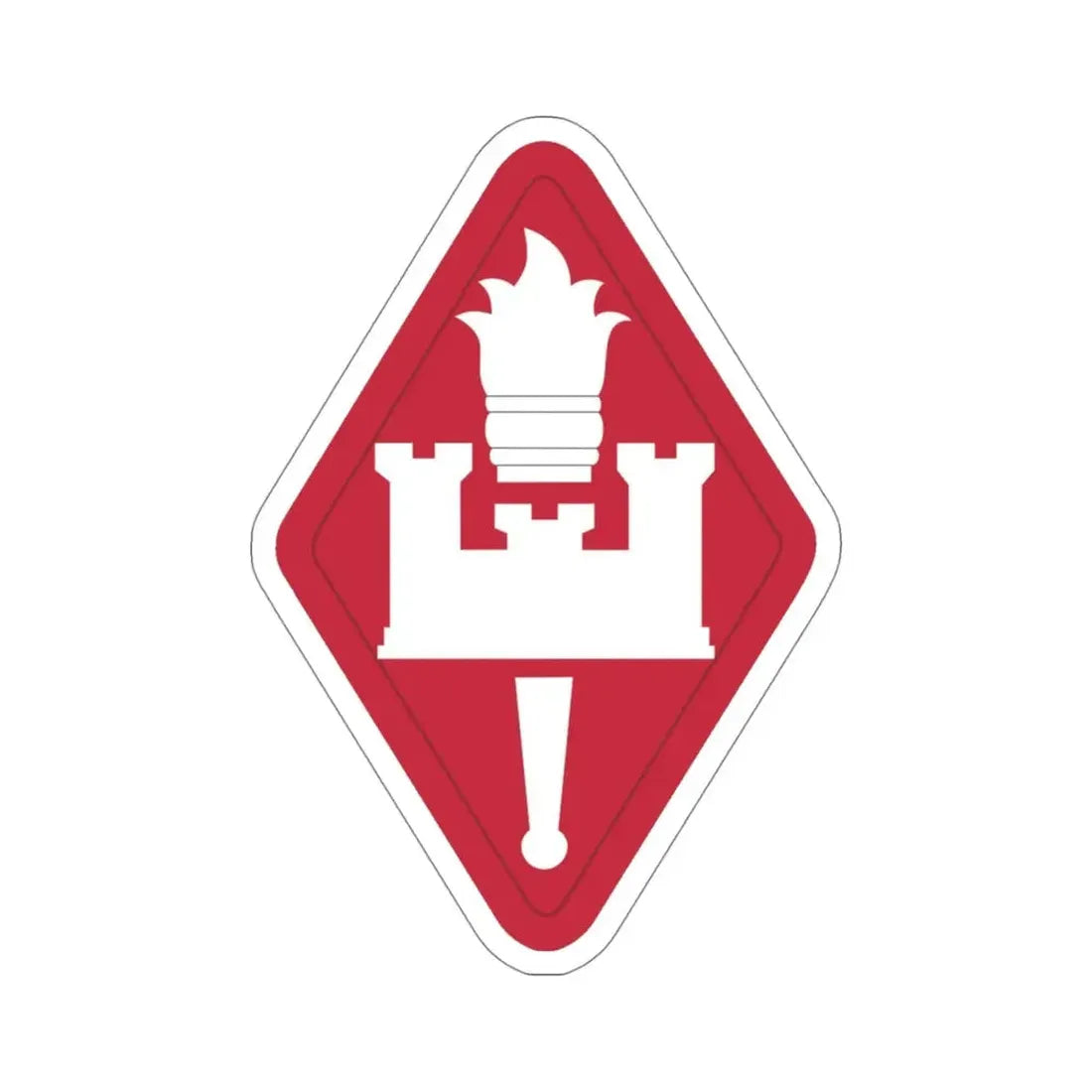 Engineer Center and Fort Leonard Wood and School (U.S. Army) STICKER Vinyl Die-Cut Decal 4 Inch - The Sticker Space