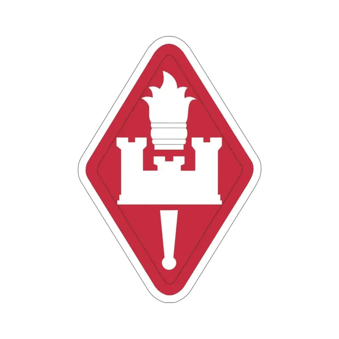 Engineer Center and Fort Leonard Wood and School (U.S. Army) STICKER Vinyl Die-Cut Decal 6 Inch - The Sticker Space