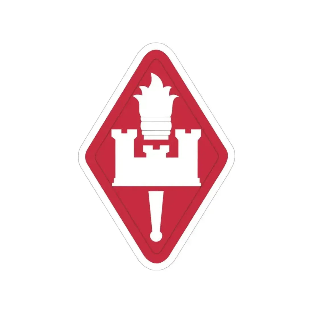 Engineer Center and Fort Leonard Wood and School (U.S. Army) Transparent STICKER Die-Cut Vinyl Decal - The Sticker Space