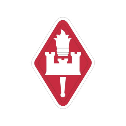 Engineer Center and Fort Leonard Wood and School (U.S. Army) Transparent STICKER Die-Cut Vinyl Decal - The Sticker Space