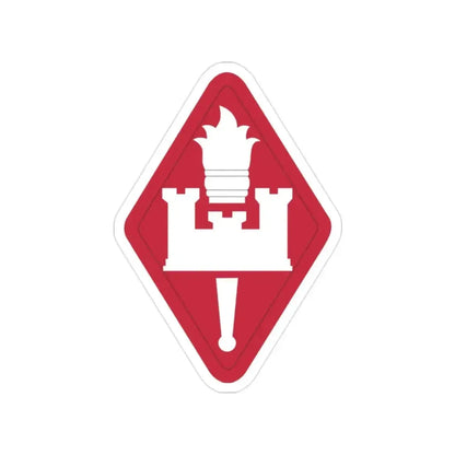 Engineer Center and Fort Leonard Wood and School (U.S. Army) Transparent STICKER Die-Cut Vinyl Decal - The Sticker Space