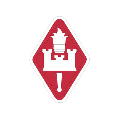Engineer Center and Fort Leonard Wood and School (U.S. Army) Transparent STICKER Die-Cut Vinyl Decal - The Sticker Space