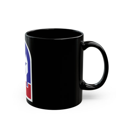 Engineer Command Europe (U.S. Army) Black Coffee Mug-The Sticker Space