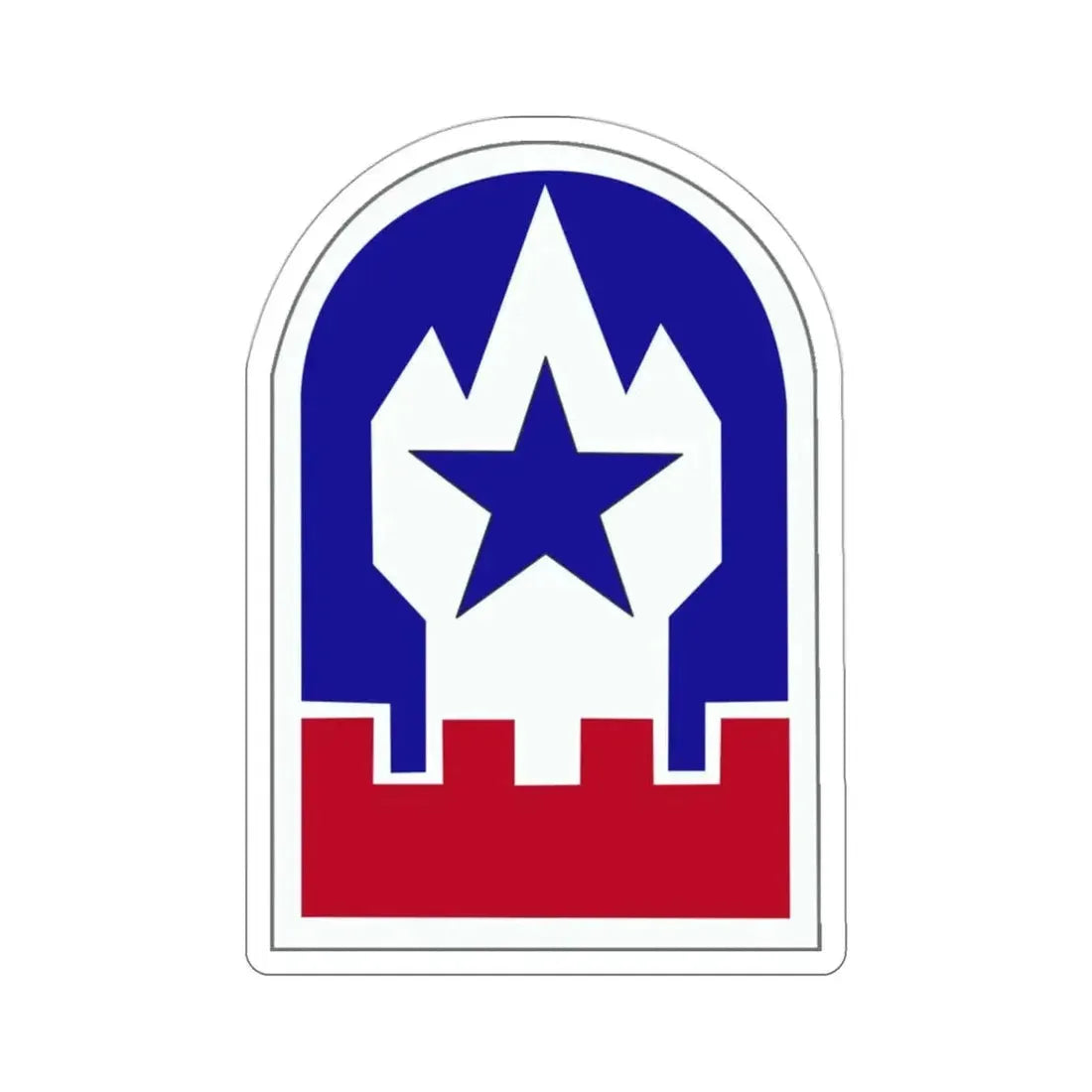 Engineer Command Europe (U.S. Army) STICKER Vinyl Die-Cut Decal 3 Inch - The Sticker Space