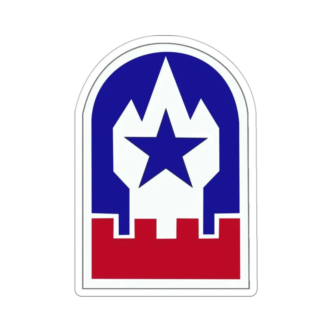 Engineer Command Europe (U.S. Army) STICKER Vinyl Die-Cut Decal 3 Inch - The Sticker Space