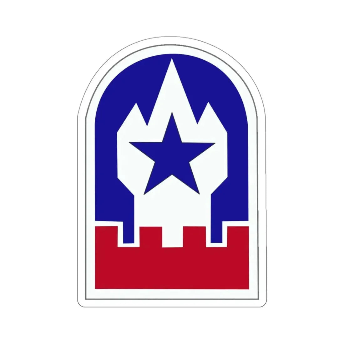 Engineer Command Europe (U.S. Army) STICKER Vinyl Die-Cut Decal 4 Inch - The Sticker Space