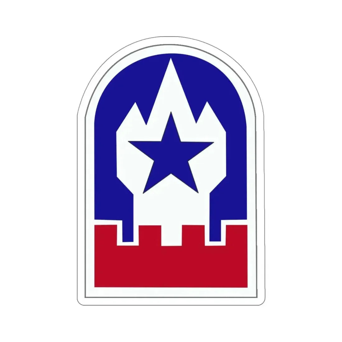 Engineer Command Europe (U.S. Army) STICKER Vinyl Die-Cut Decal 5 Inch - The Sticker Space