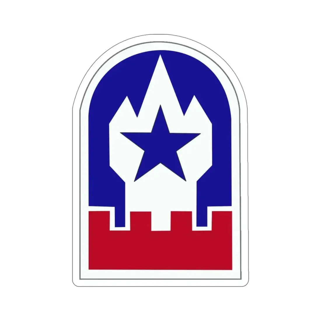 Engineer Command Europe (U.S. Army) STICKER Vinyl Die-Cut Decal 6 Inch - The Sticker Space