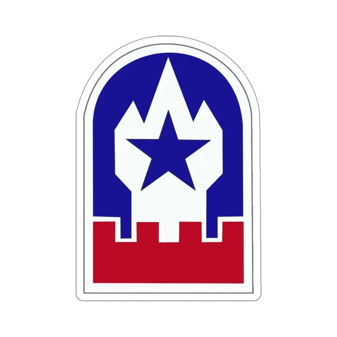 Engineer Command Europe (U.S. Army) STICKER Vinyl Die-Cut Decal 6 Inch - The Sticker Space