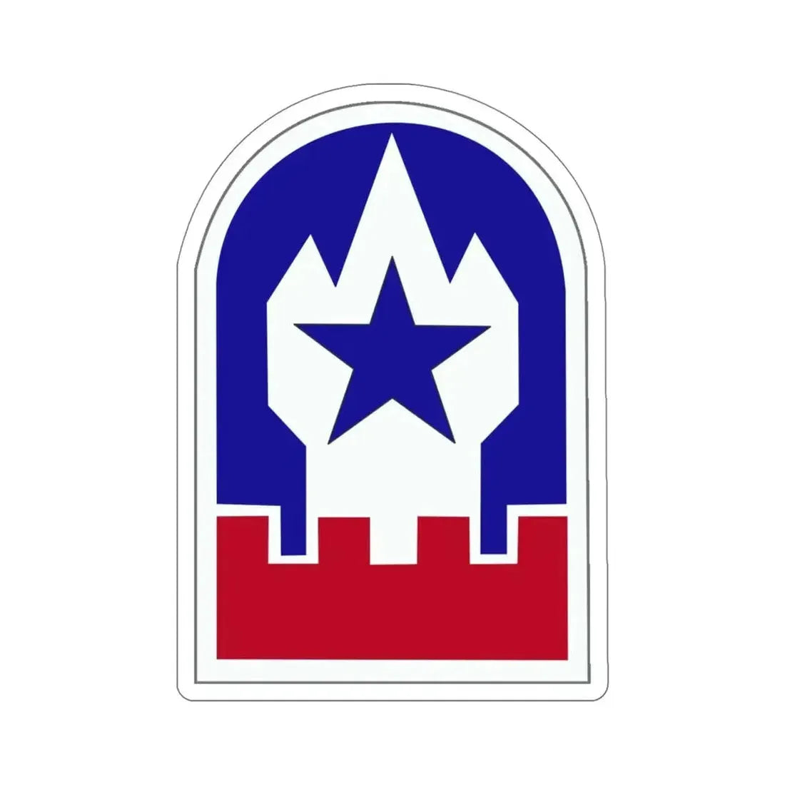 Engineer Command Europe (U.S. Army) STICKER Vinyl Die-Cut Decal - The Sticker Space