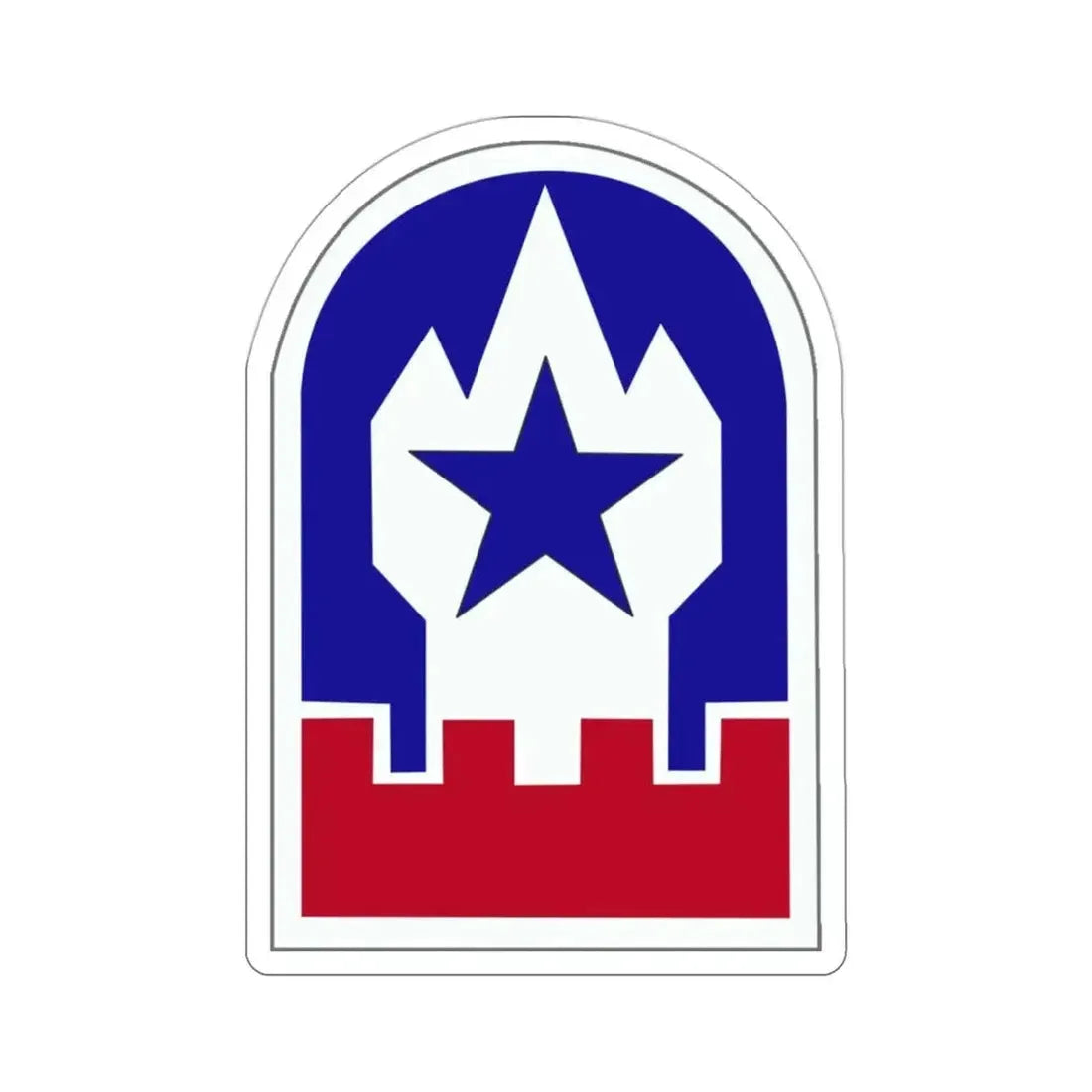 Engineer Command Europe (U.S. Army) STICKER Vinyl Die-Cut Decal - The Sticker Space