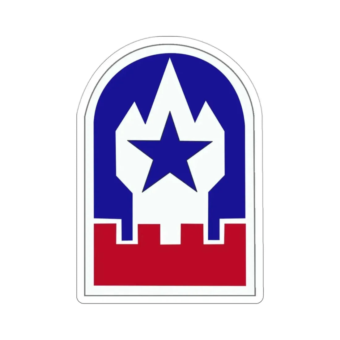 Engineer Command Europe (U.S. Army) STICKER Vinyl Die-Cut Decal - The Sticker Space