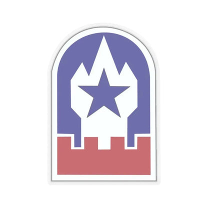 Engineer Command Europe (U.S. Army) STICKER Vinyl Kiss-Cut Decal 2 Inch Transparent - The Sticker Space