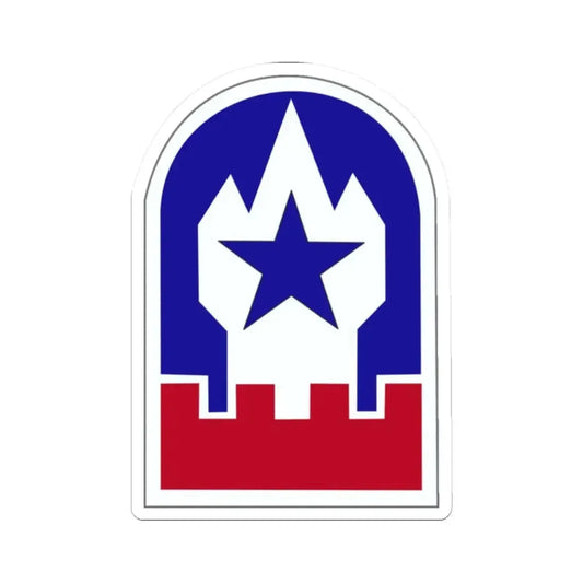 Engineer Command Europe (U.S. Army) STICKER Vinyl Kiss-Cut Decal 2 Inch White - The Sticker Space