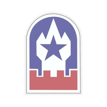 Engineer Command Europe (U.S. Army) STICKER Vinyl Kiss-Cut Decal 3 Inch Transparent - The Sticker Space