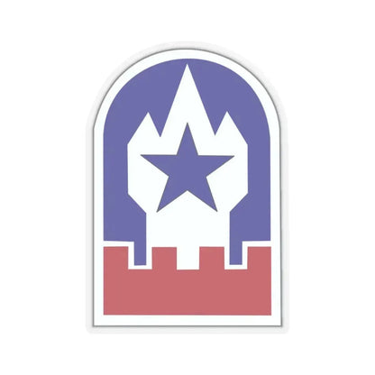 Engineer Command Europe (U.S. Army) STICKER Vinyl Kiss-Cut Decal 4 Inch Transparent - The Sticker Space