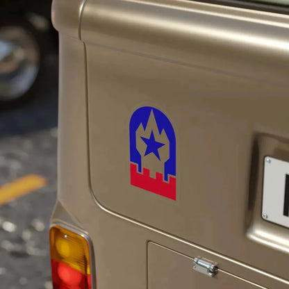 Engineer Command Europe (U.S. Army) Transparent STICKER Die-Cut Vinyl Decal - The Sticker Space