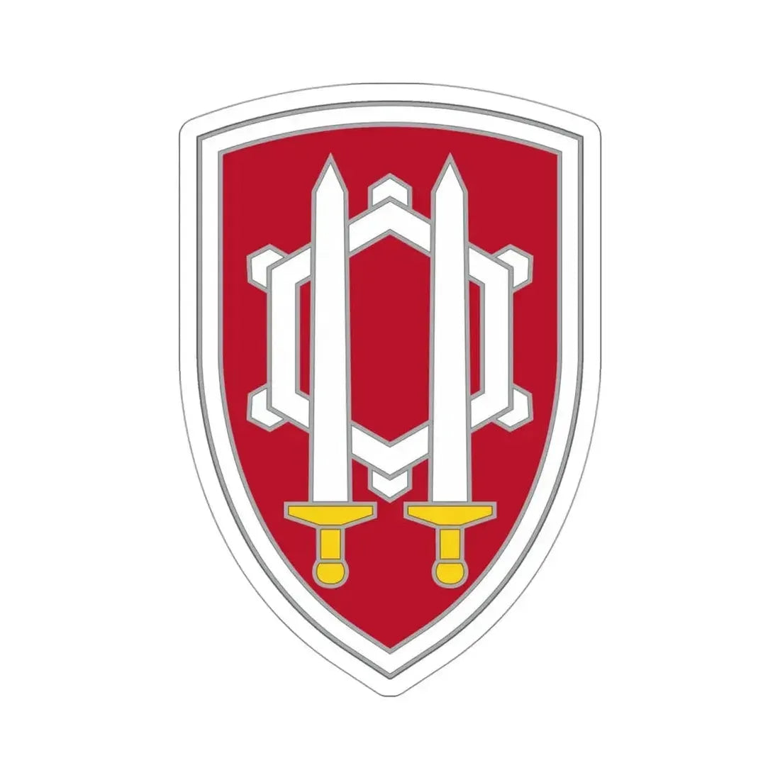 Engineer Command Vietnam 2 (U.S. Army) STICKER Vinyl Die-Cut Decal 4 Inch - The Sticker Space