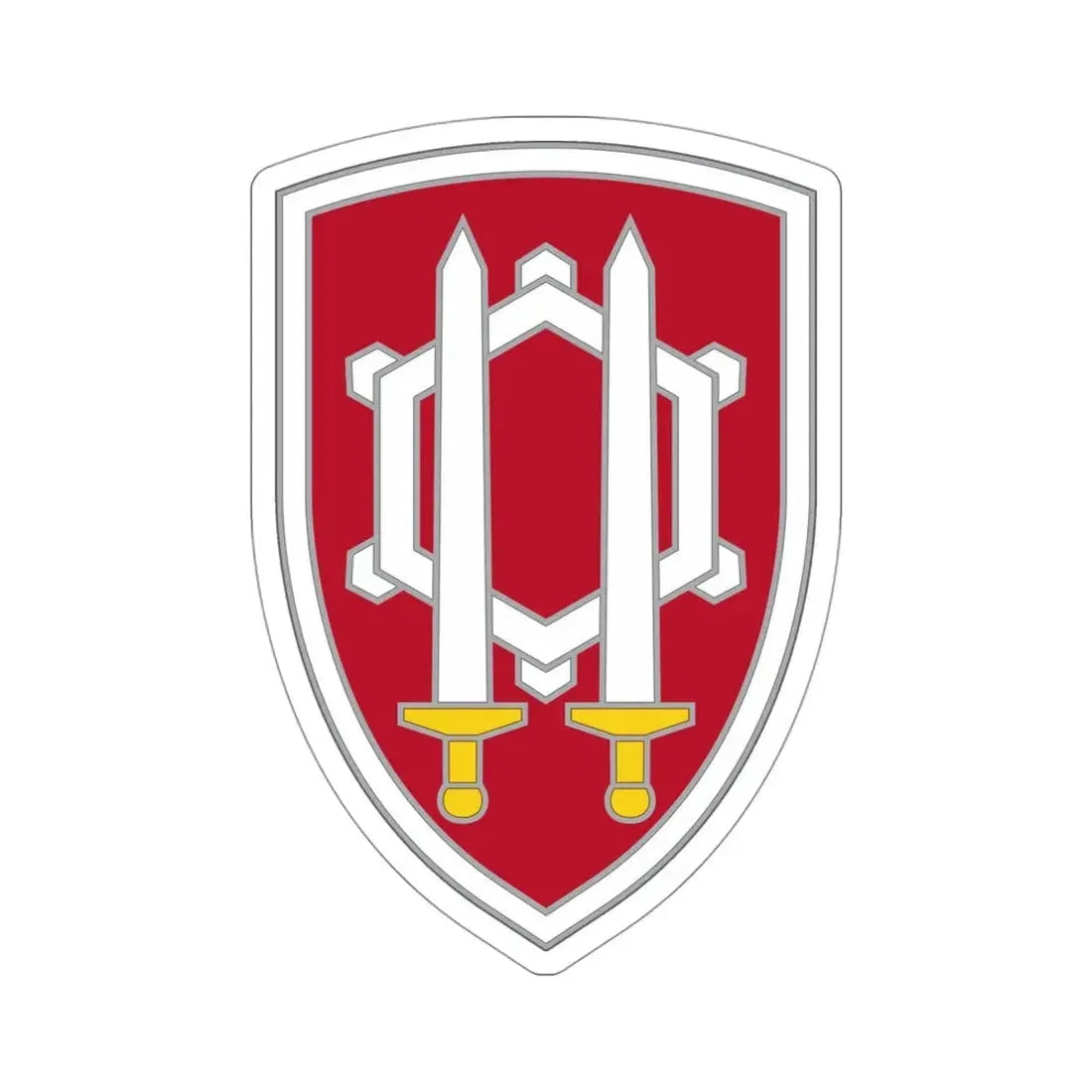 Engineer Command Vietnam 2 (U.S. Army) STICKER Vinyl Die-Cut Decal 4 Inch - The Sticker Space