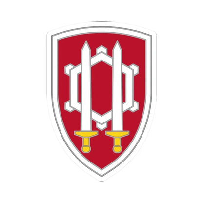 Engineer Command Vietnam 2 (U.S. Army) STICKER Vinyl Kiss-Cut Decal 2 Inch White - The Sticker Space