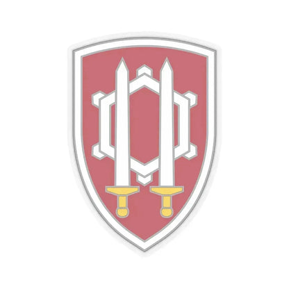 Engineer Command Vietnam 2 (U.S. Army) STICKER Vinyl Kiss-Cut Decal 3 Inch Transparent - The Sticker Space