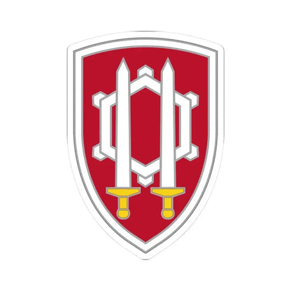 Engineer Command Vietnam 2 (U.S. Army) STICKER Vinyl Kiss-Cut Decal 3 Inch White - The Sticker Space