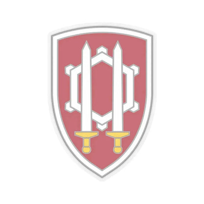 Engineer Command Vietnam 2 (U.S. Army) STICKER Vinyl Kiss-Cut Decal 4 Inch Transparent - The Sticker Space