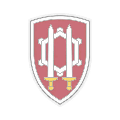 Engineer Command Vietnam 2 (U.S. Army) STICKER Vinyl Kiss-Cut Decal 6 Inch Transparent - The Sticker Space