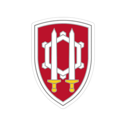 Engineer Command Vietnam 2 (U.S. Army) Transparent STICKER Die-Cut Vinyl Decal 6 Inch - The Sticker Space