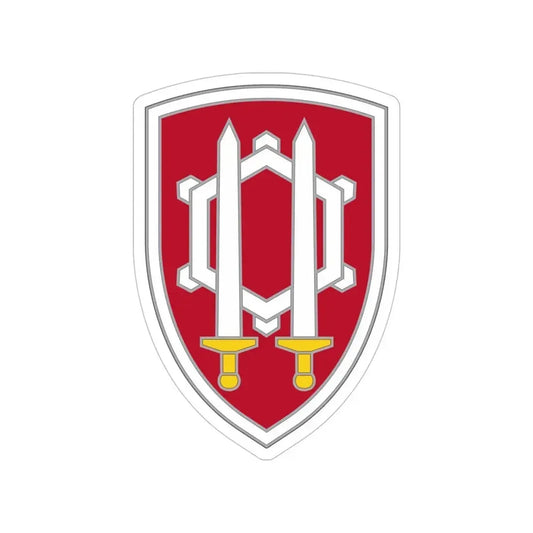 Engineer Command Vietnam 2 (U.S. Army) Transparent STICKER Die-Cut Vinyl Decal 6 Inch - The Sticker Space