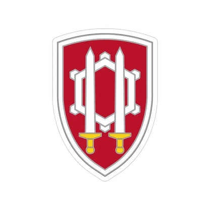 Engineer Command Vietnam 2 (U.S. Army) Transparent STICKER Die-Cut Vinyl Decal 6 Inch - The Sticker Space